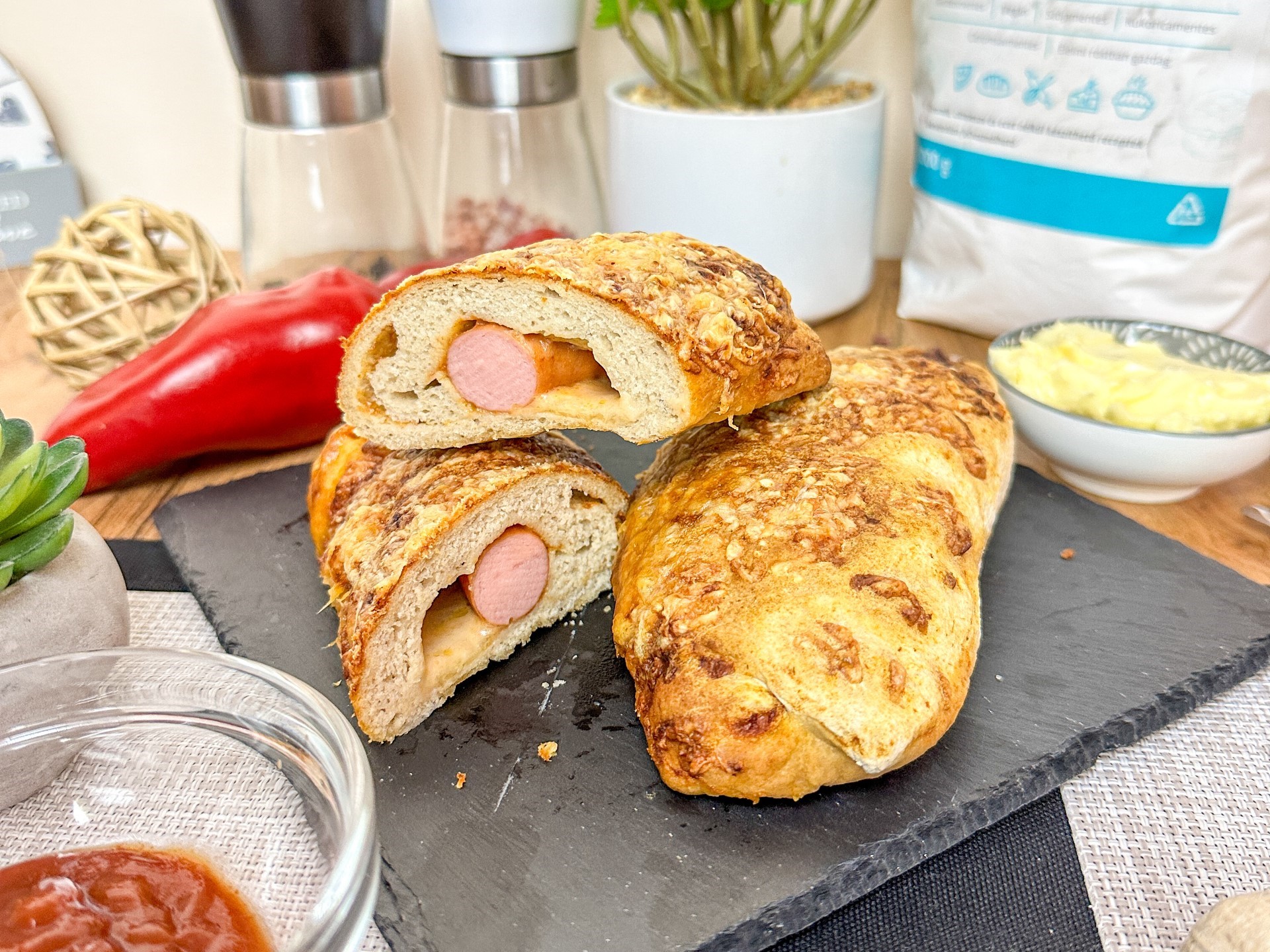 Gluténmentes hot dog kifli recept