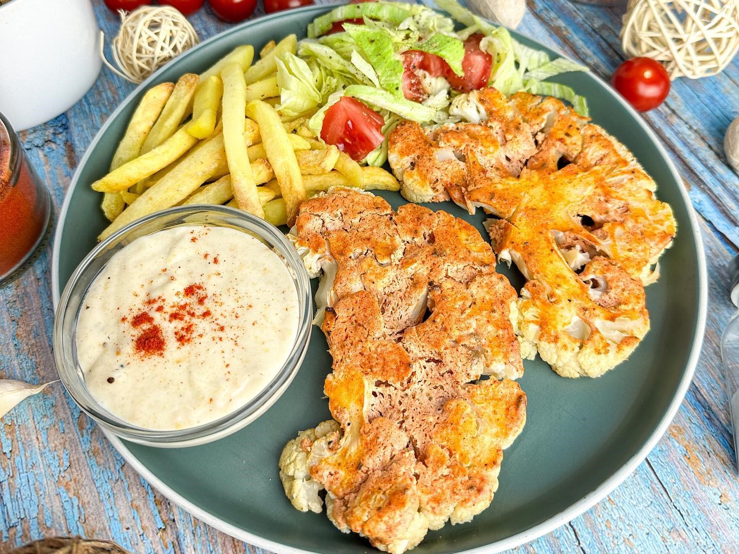 karfiol steak recept