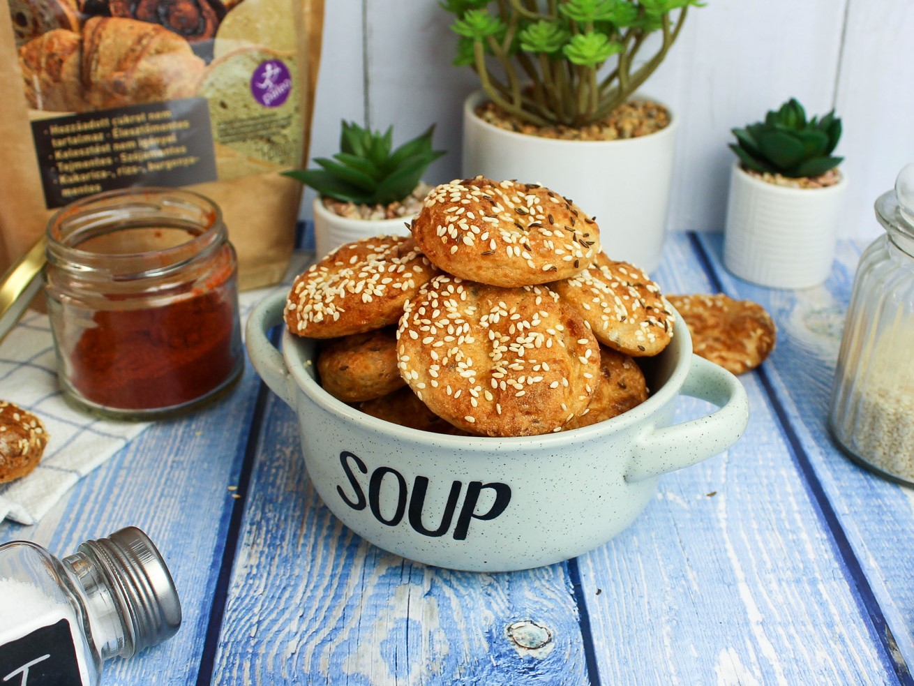 Szafi reform szénhidrát csökkentett pogácsa recept