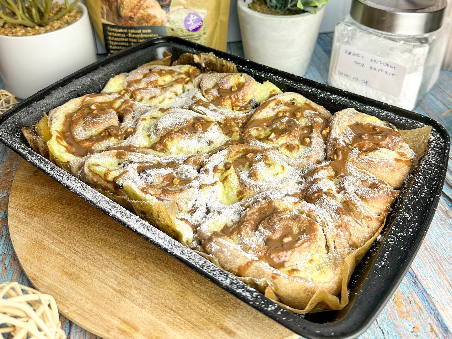 Vanília pudingos csokis csiga recept szafi lisztből