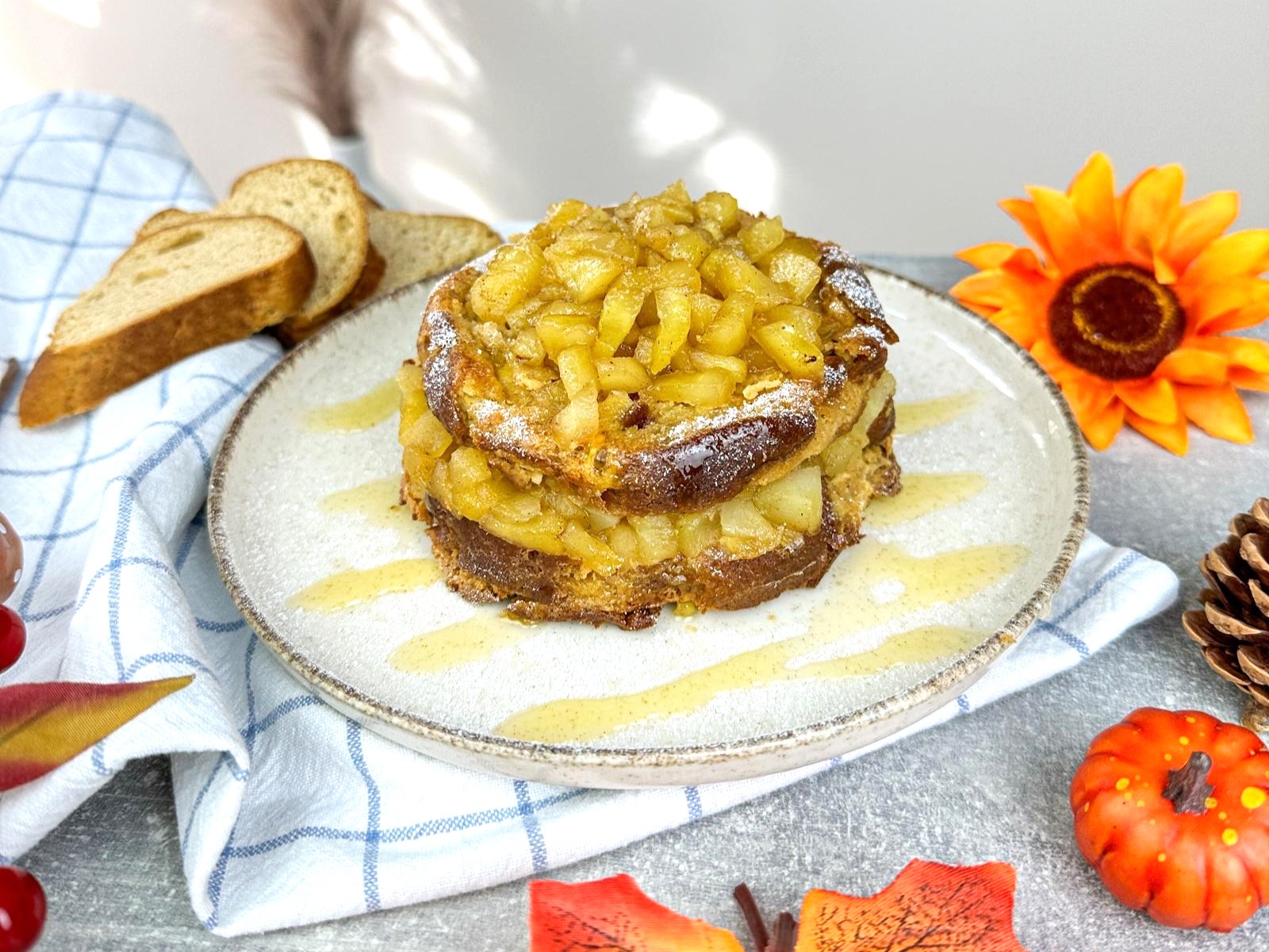 gluténemtens almás-fahéjas sült kalács recept