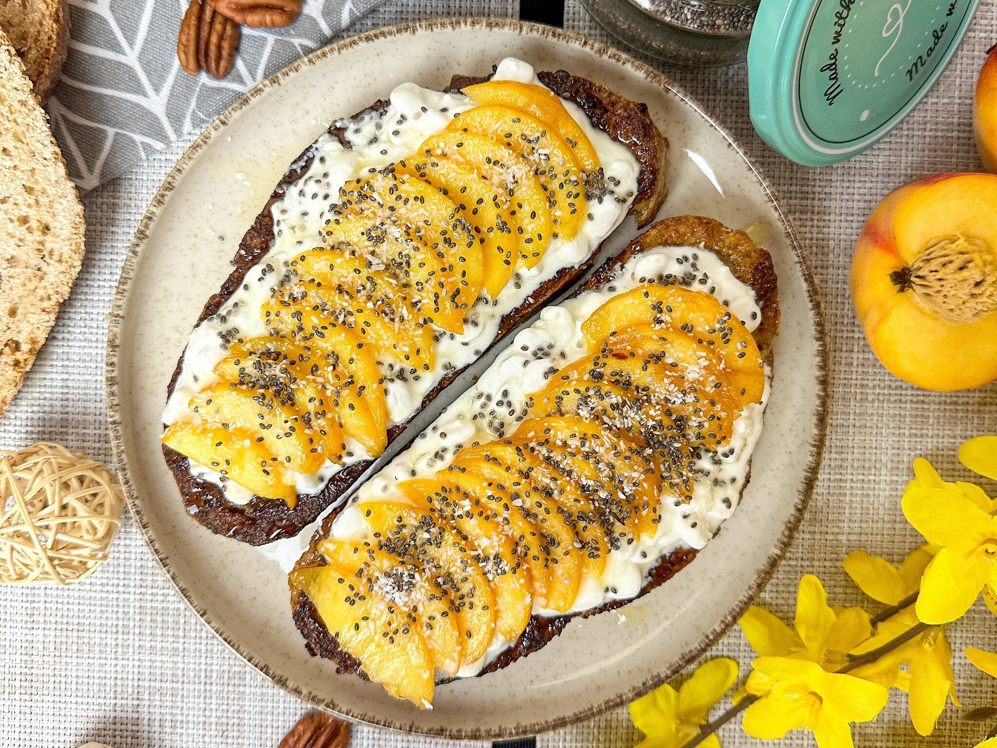 Gluténmentes barackos bundáskenyér recept