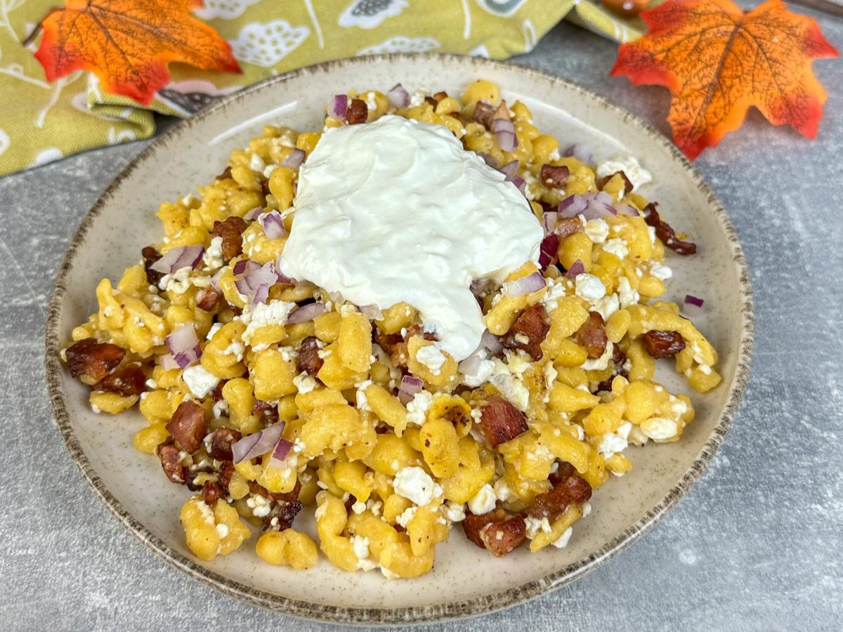 gluténmentes sütőtökös nokedli recept